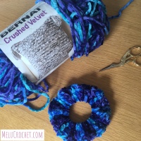 Melu Crochet: Free Easy Scrunchie Pattern