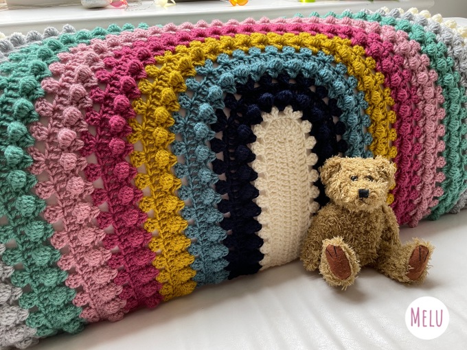 Crochet Rainbow Blanket - mathgrrl