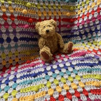 Granny Zigzag Blanket by Melu Crochet